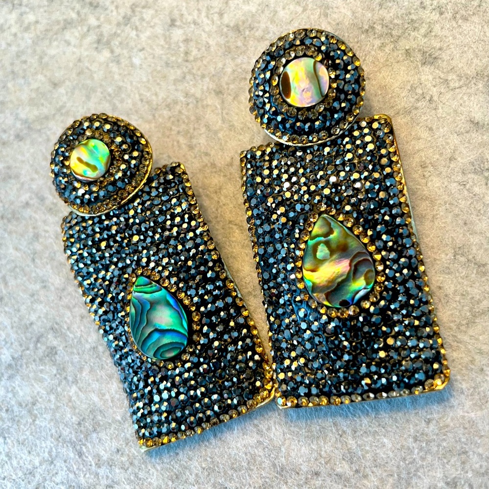 Gorgeous stone earrings